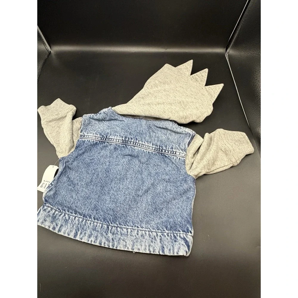 Baby Gap 6-12 Month Blue Denim Jacket NWT Snaps Pockets Fall/Winter/Boy/Girl